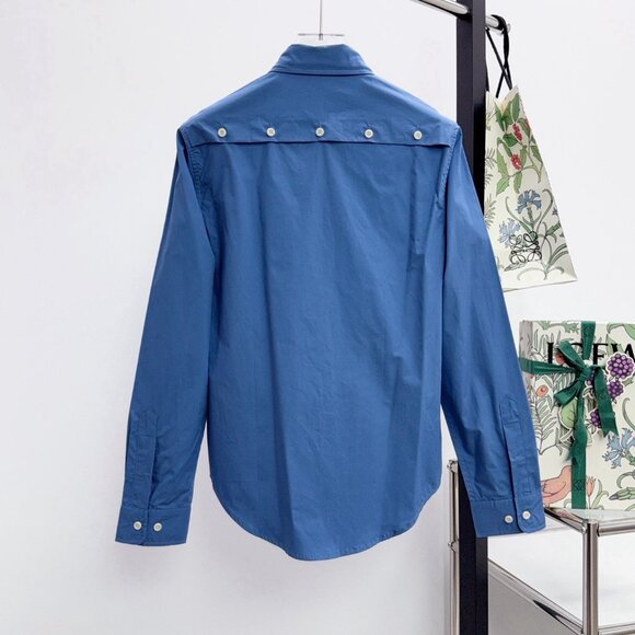 Miu Miu Men's Button Embroidered Shirt - Picture 2 of 8